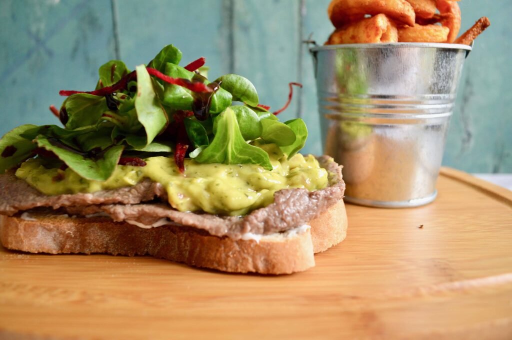 Free From Favourites: Gluten & Dairy Free Avocado Steak Sandwich
