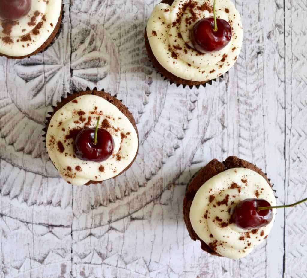 blackforest cupcakes