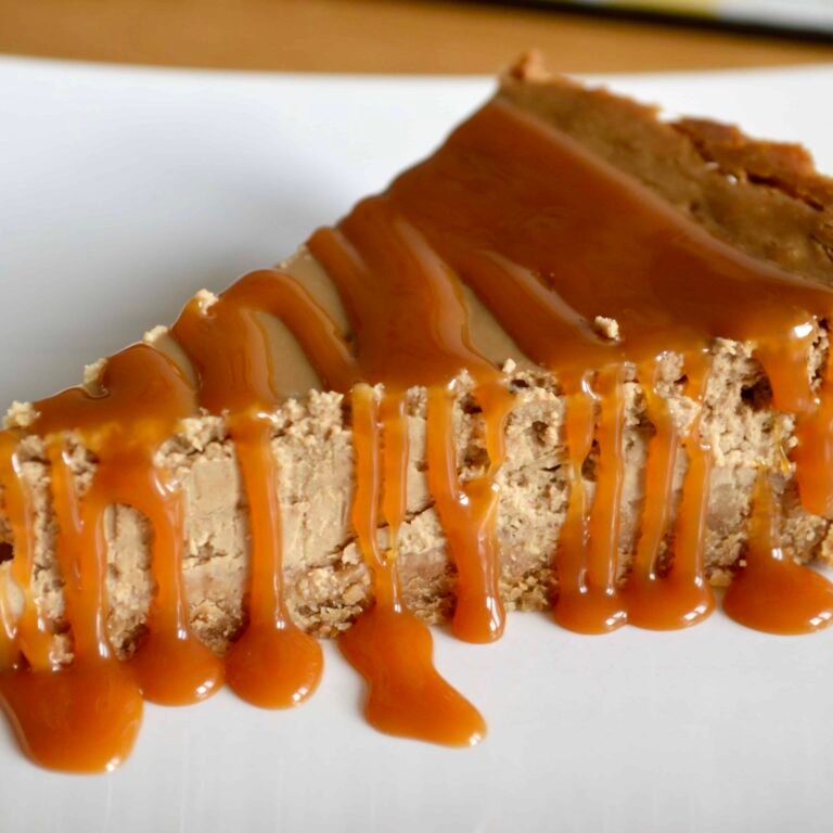 Caramel macchiato cheesecake