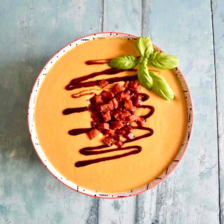 butternut squash chorizo soup