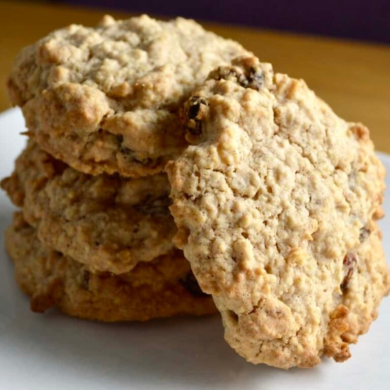 raisin oatmeal cookies