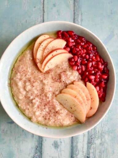 Apple & Pomegranate Porridge