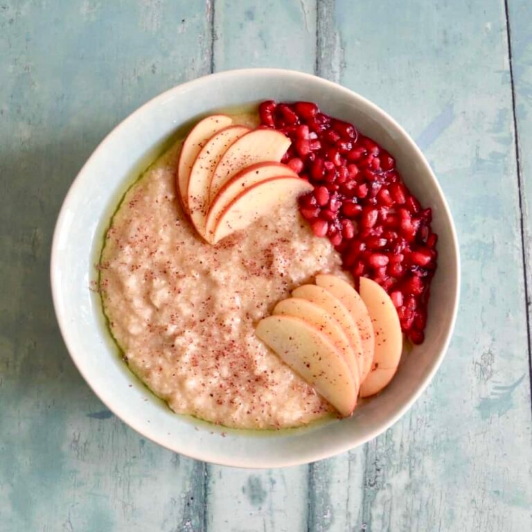 Apple & Pomegranate Porridge