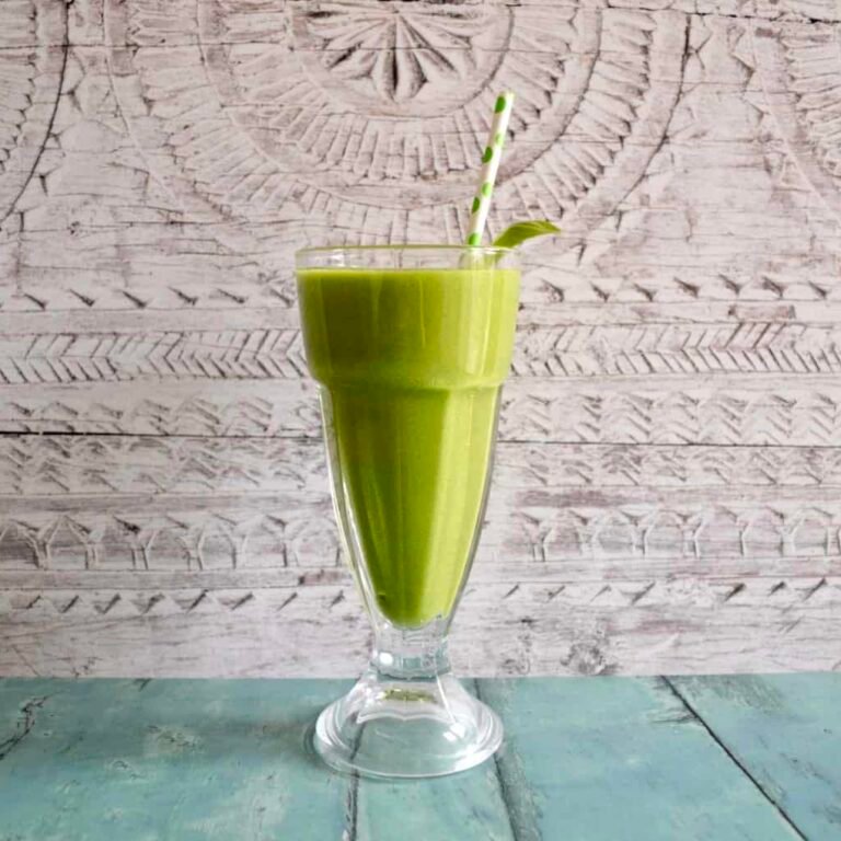 apple basil smoothie