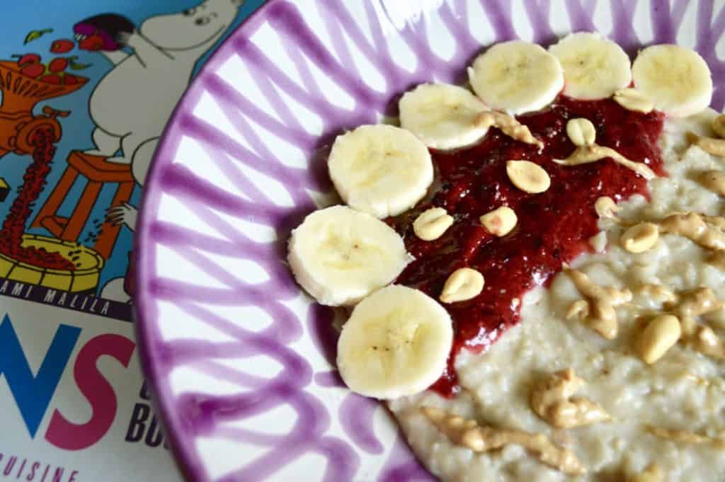 peanut butter & jelly porridge