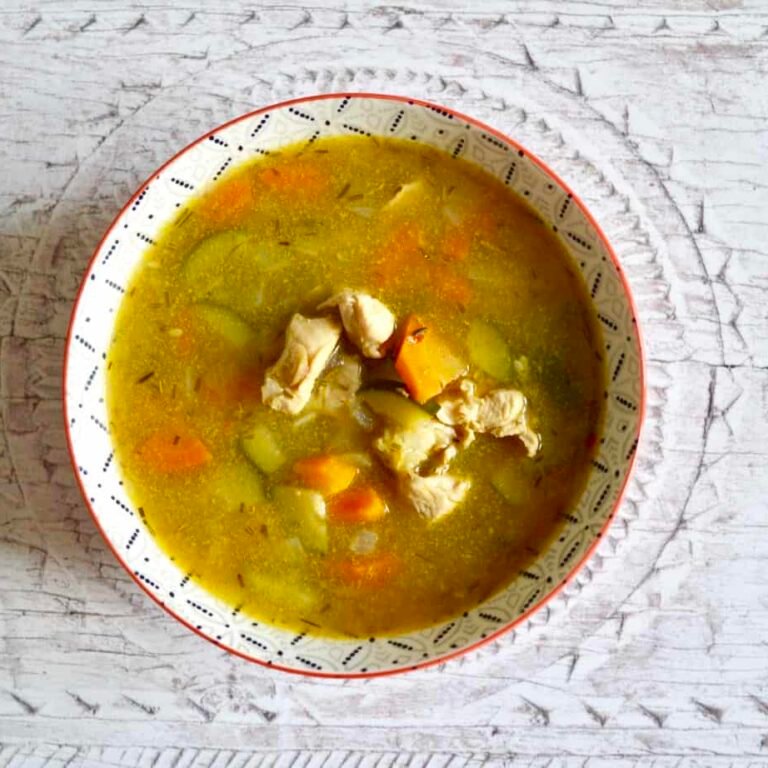 chicken & vegetable soup