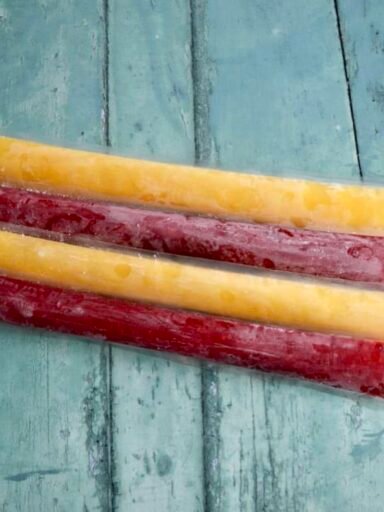 real fruit ice poles