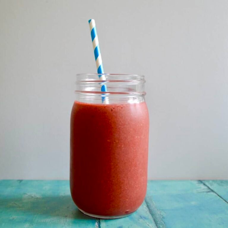 cinnamon raspberry smoothie