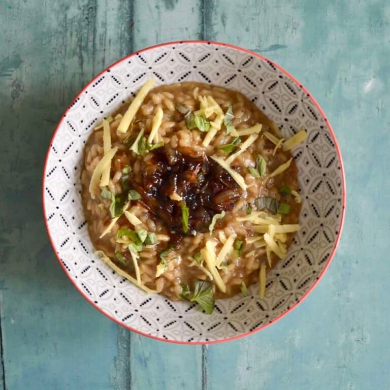onion risotto