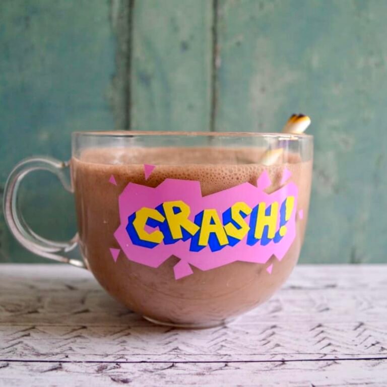 choc peppermint smoothie