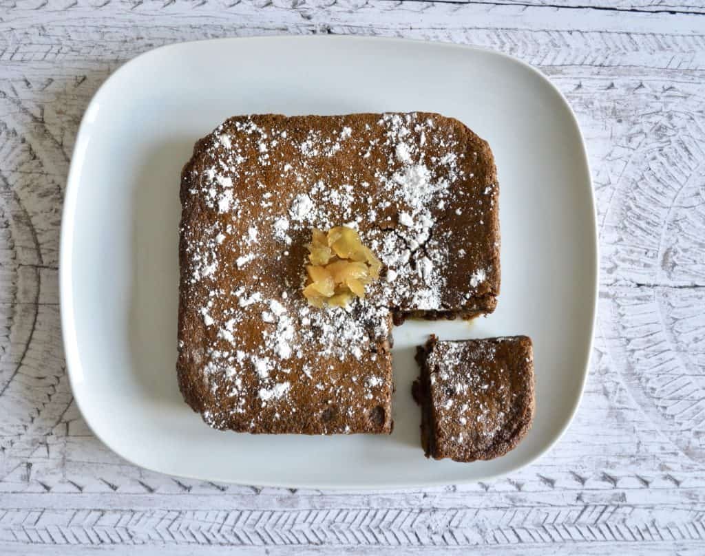 gingerbread blondie