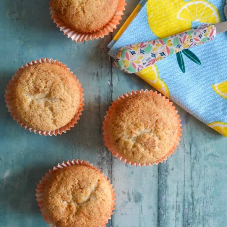 spiced mango muffins