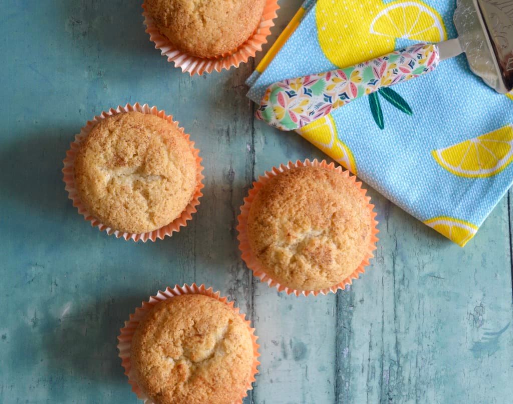 spiced mango muffins