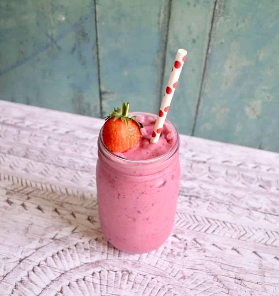 banana strawberry smoothie