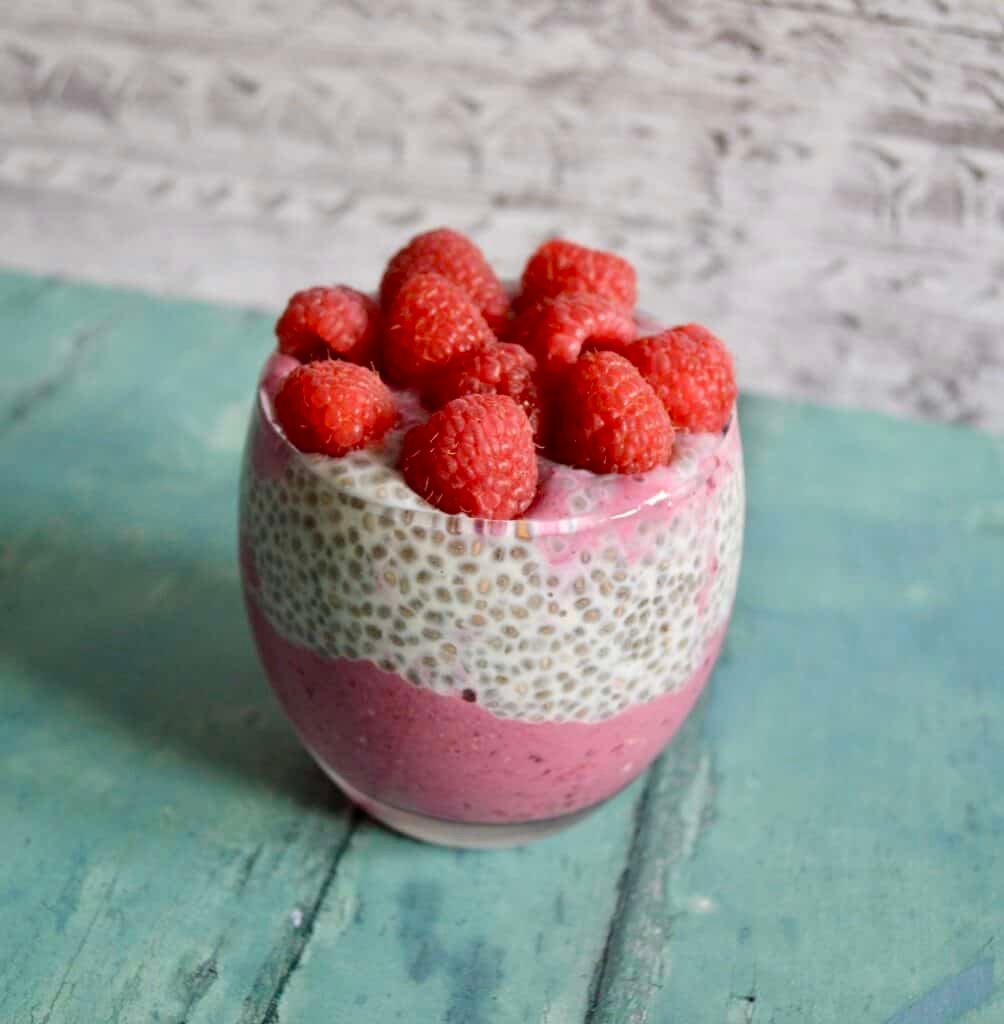 Raspberry Chia Pudding