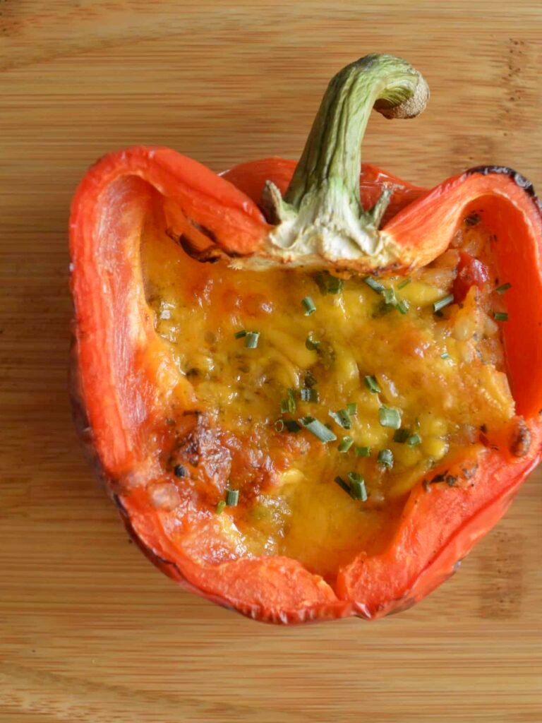 baked peppers