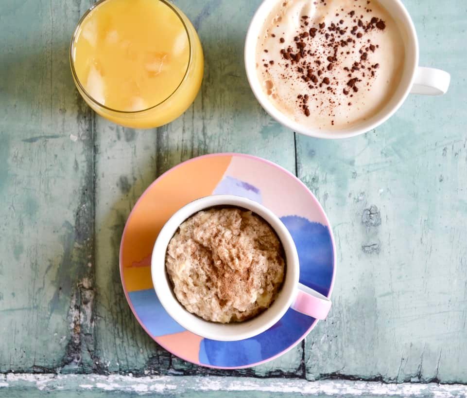 banana bread muffin mug