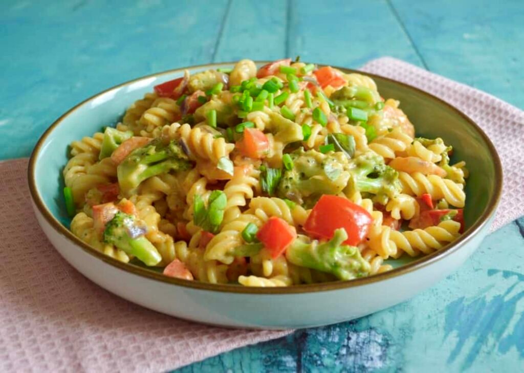 Cajun Cheese Prawn Broccoli Pasta (Gluten Free, Dairy Free)