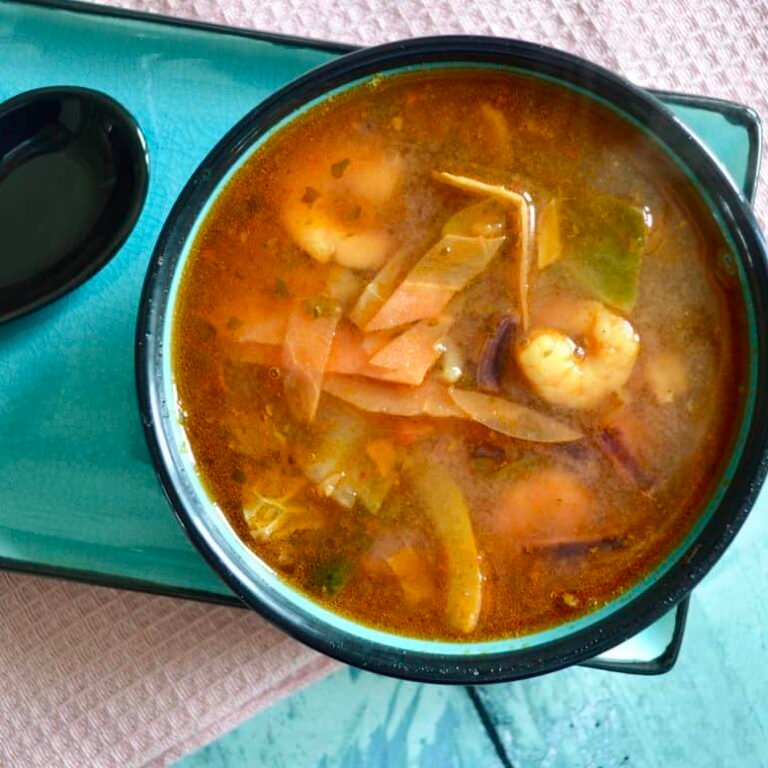 prawn tom yum soup