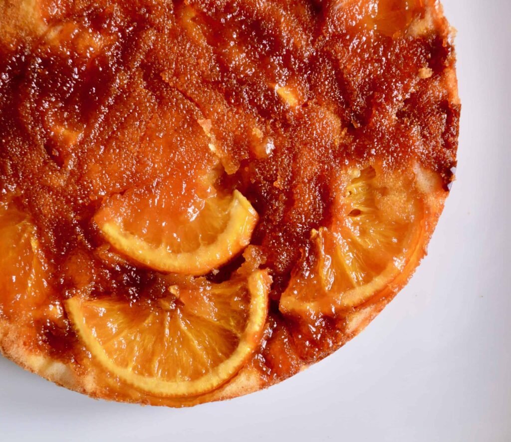 caramelised orange cake 