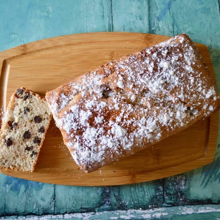 choc chip muffin loaf