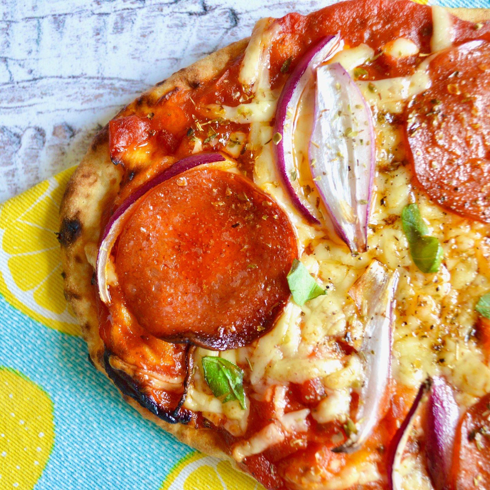 Naan Bread Pizza (Gluten & Dairy Free)