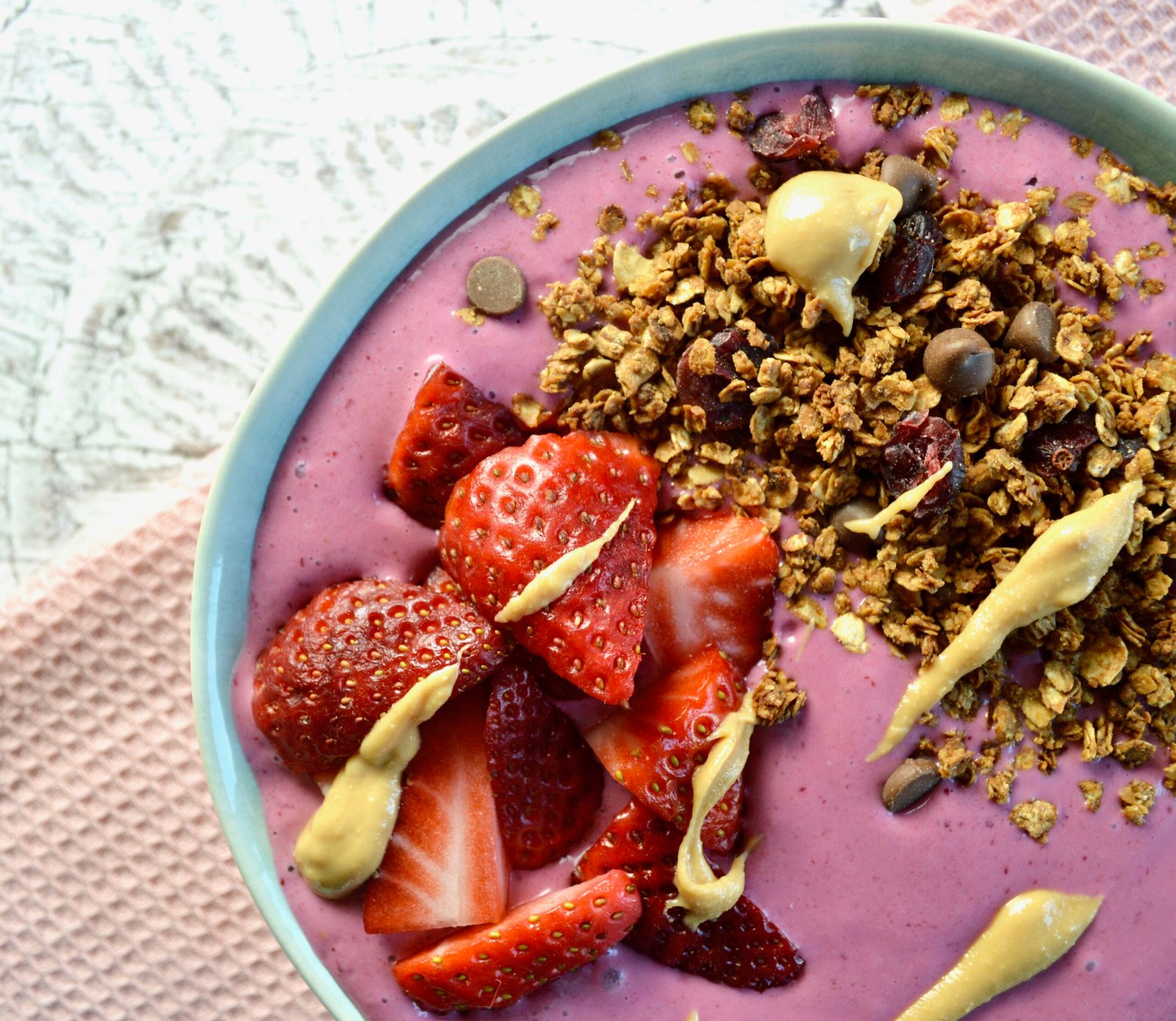 PB & J Smoothie Bowl