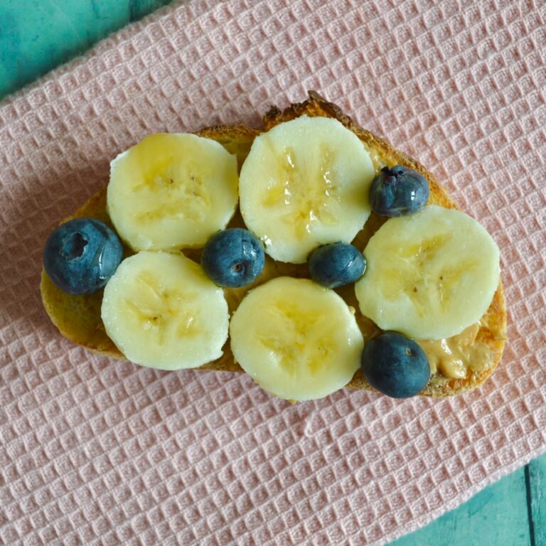 banana almond toast
