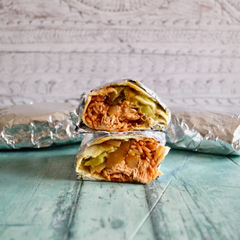 chicken burritos