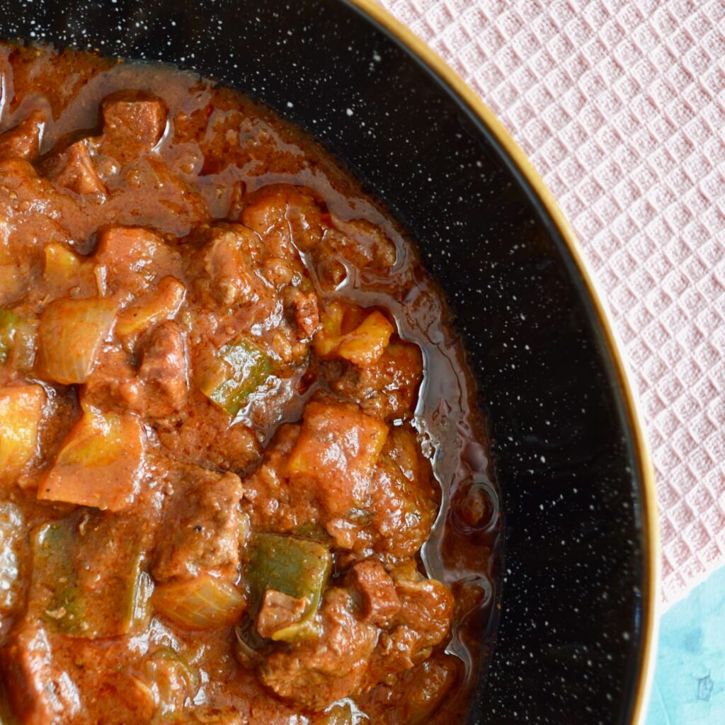 beef chorizo stew