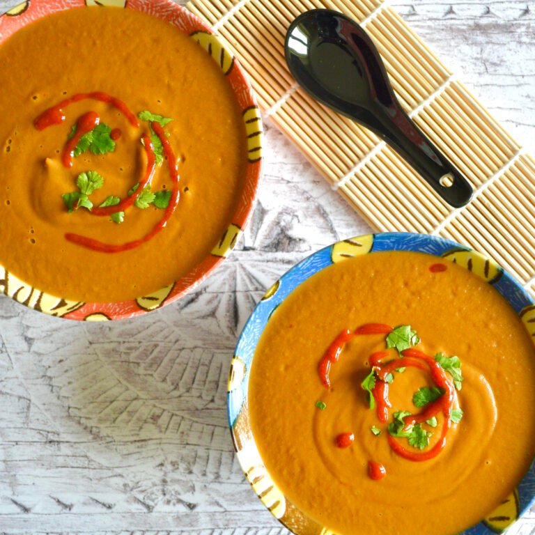 spiced butternut squash soup