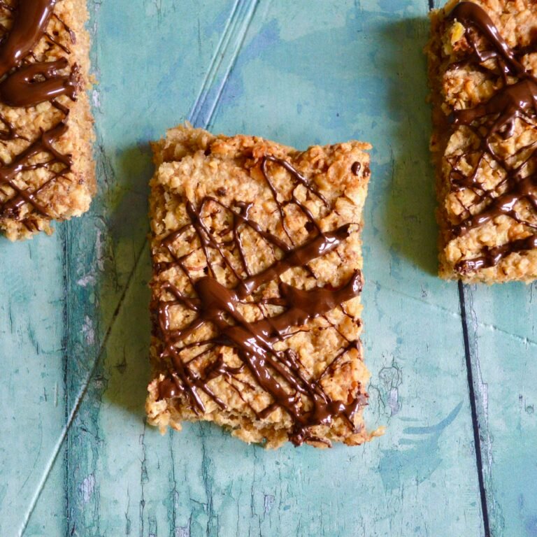 ginger chocolate flapjacks