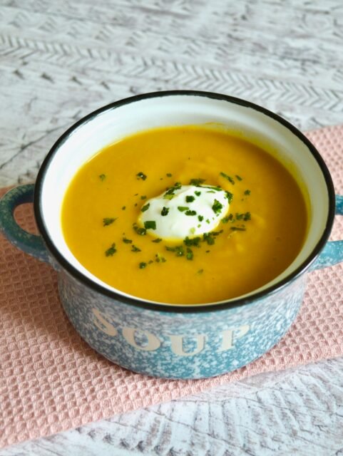 Carrot And Coriander Soup (Gluten Free, Dairy Free)