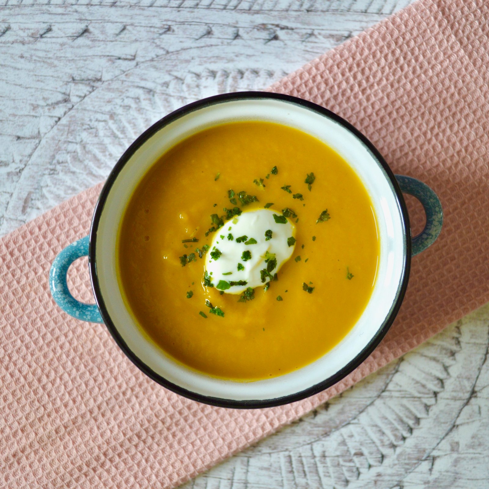 Carrot and Coriander Soup (Gluten Free, Dairy Free)