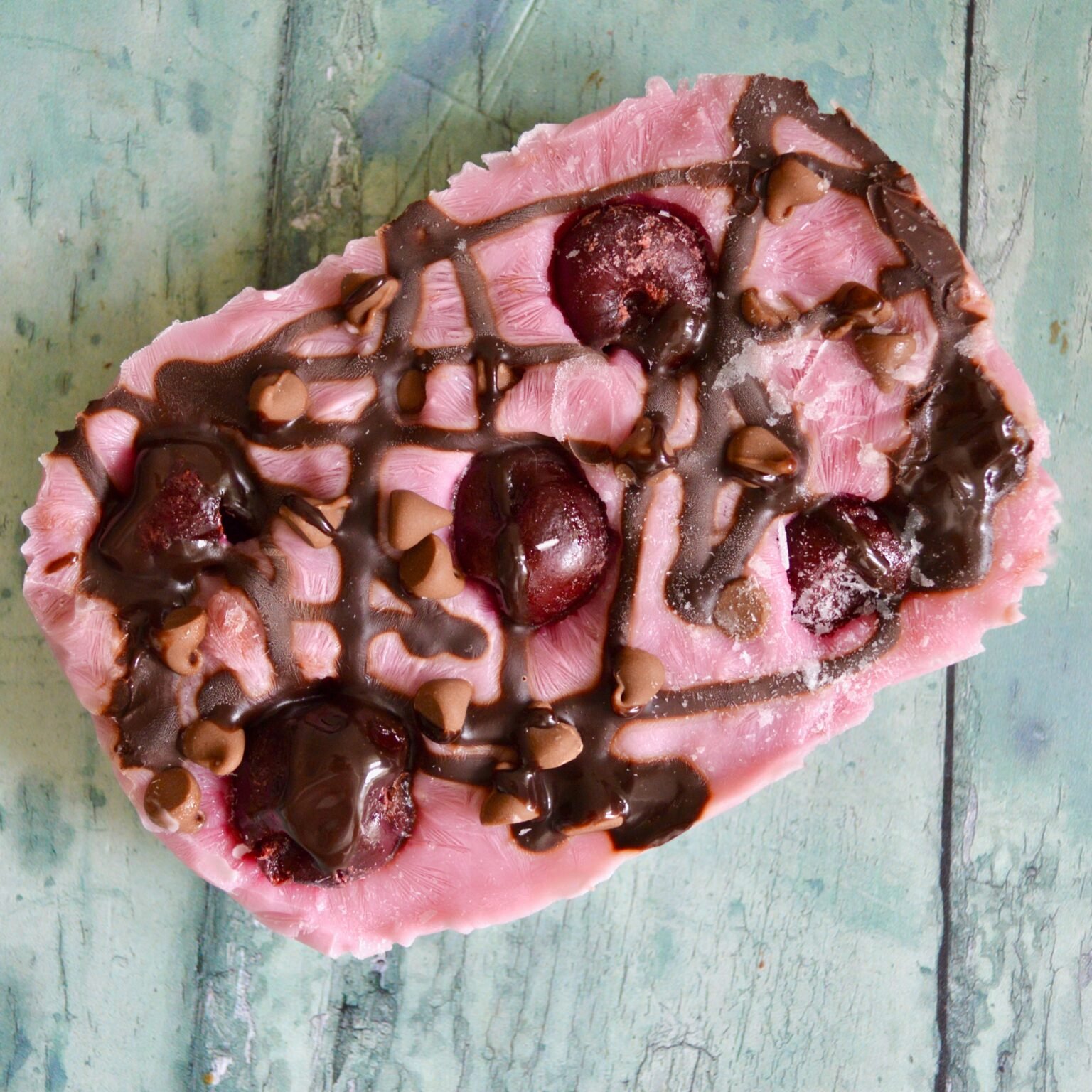 Cherry Choc Chip Frozen Yoghurt Bar (Gluten Free, Dairy Free)