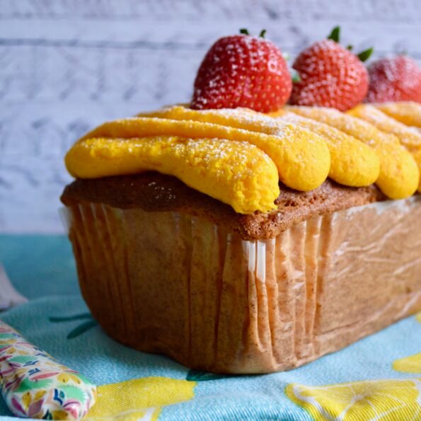 mango strawberry cake