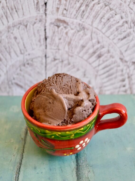 Dark Chocolate Ice Cream (Gluten Free, Dairy Free)