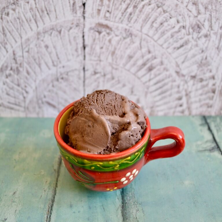 dark chocolate ice cream