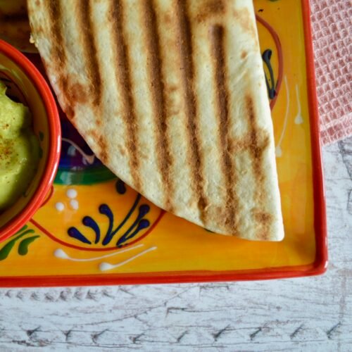 Easy Egg & Cheese Quesadillas (Gluten Free, Dairy Free)